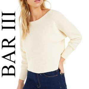 Bar III Woman Dress Top Dolman Sleeve Sweater S